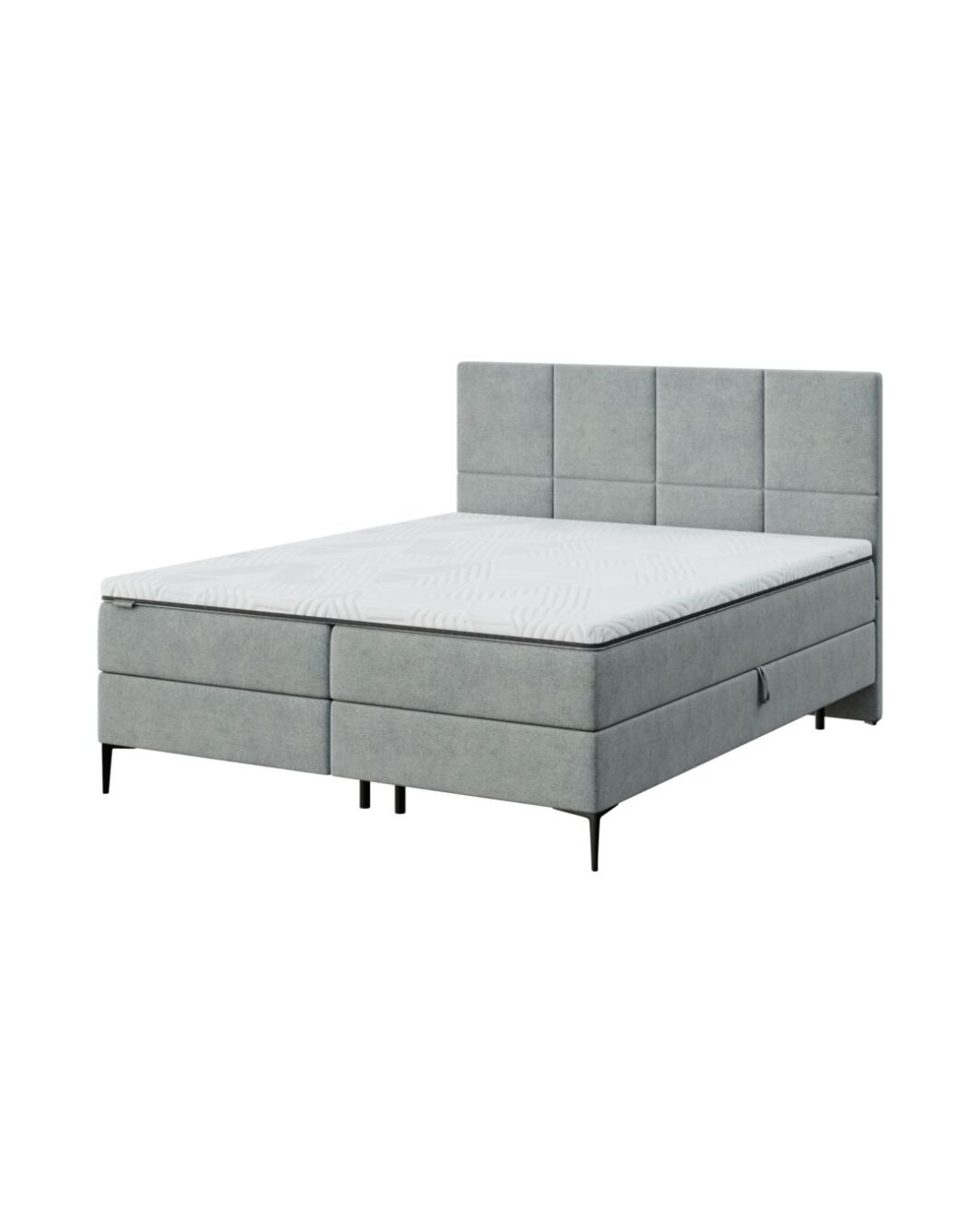 BUFO CONTINENTAL łóżko szare